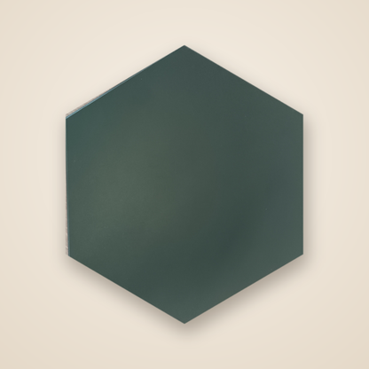 Wandwabe Linoleum Desktop in mattem Dunkelgruen